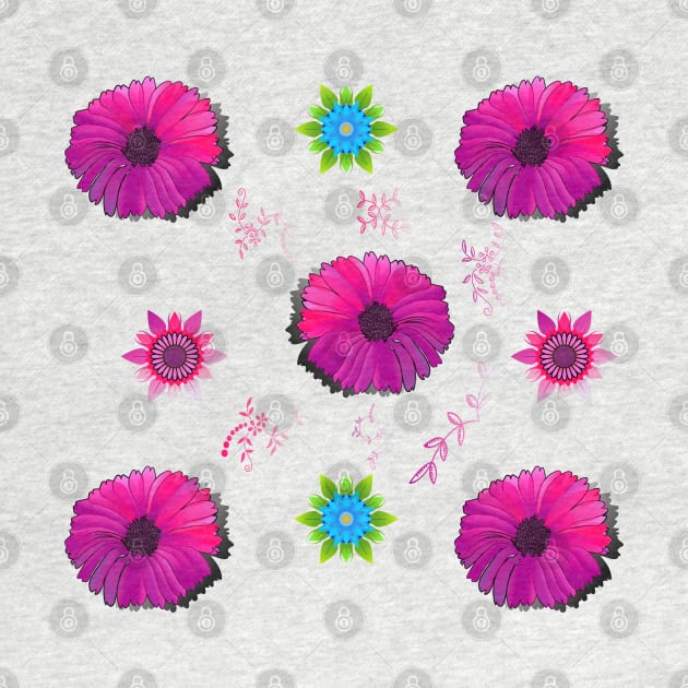 Floral Pattern Design by Happy - Design